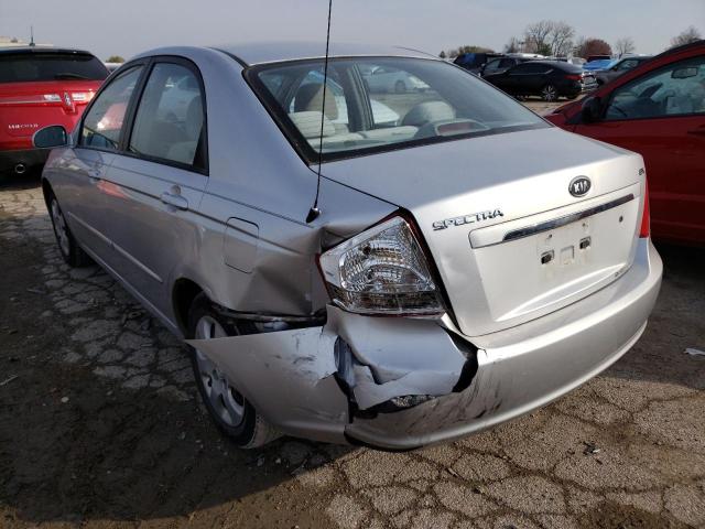 Photo 9 from auction – 2007 KIA SPECTRA EX with VIN KNAFE121175446174