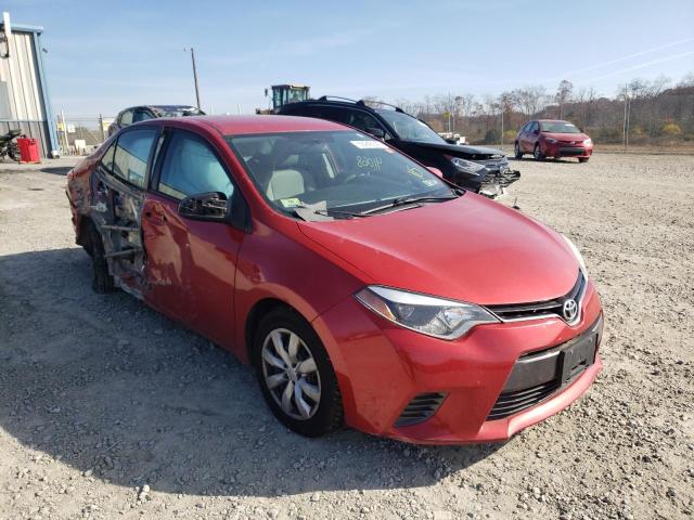TOYOTA COROLLA L 2015 with VIN 2T1BURHE0FC319611 - Photo from auction