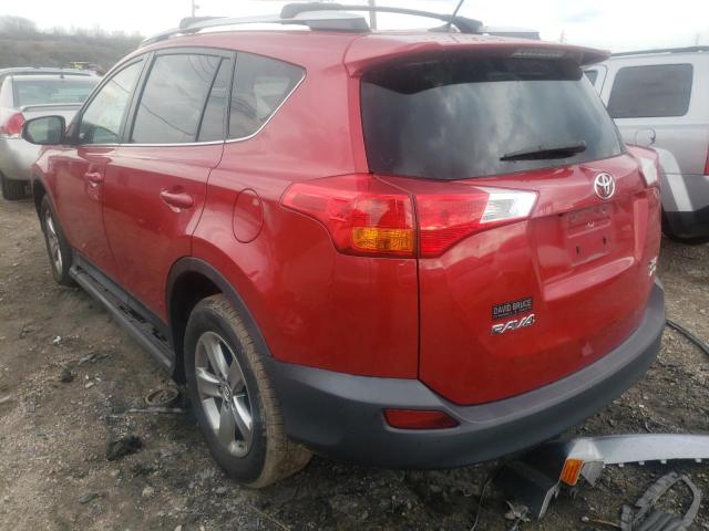 Photo 3 from auction – 2015 TOYOTA RAV4 XLE with VIN 2T3RFREV3FW276787