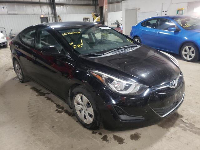 HYUNDAI ELANTRA SE 2016 with VIN 5NPDH4AE3GH795313 - Photo from auction