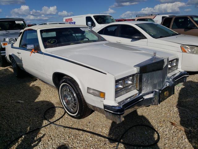 CADILLAC ELDORADO B 1985 with VIN 1G6EL6784FE610252 - Photo from auction