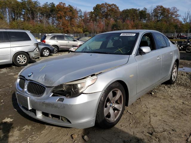 Photo 2 from auction – 2007 BMW 525 I with VIN WBANE53517CY07502