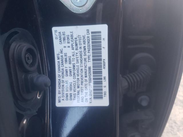 Photo 10 from auction – 2016 HONDA CIVIC LX with VIN 2HGFC2F55GH526986