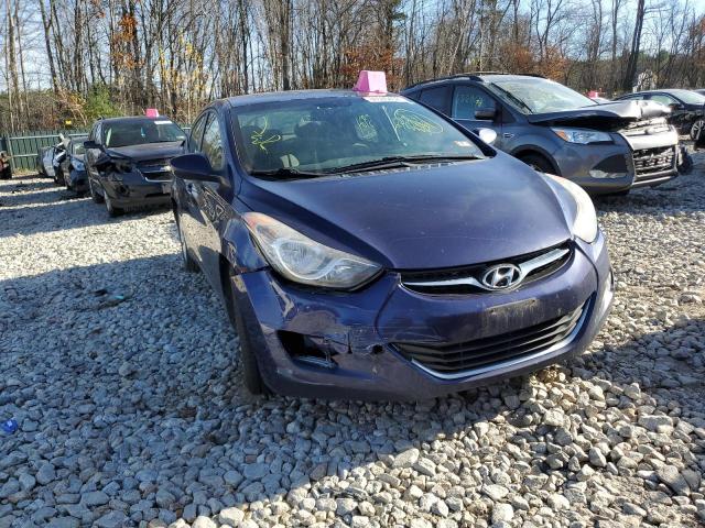 HYUNDAI ELANTRA GL 2012 with VIN 5NPDH4AE1CH081030 - Photo from auction