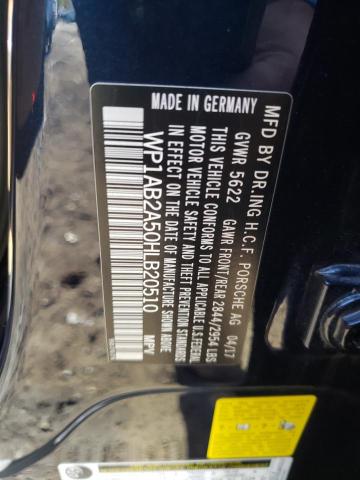 Photo 10 from auction – 2017 PORSCHE MACAN S with VIN WP1AB2A50HLB20510