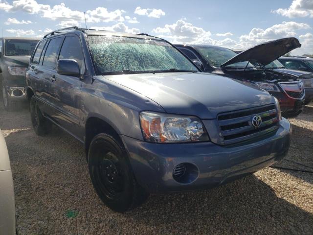TOYOTA HIGHLANDER 2005 with VIN JTEHD21A950036184 - Photo from auction