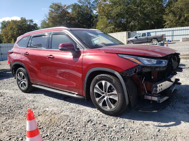TOYOTA HIGHLANDER 2020 with VIN 5TDGZRAH0LS028993 - Photo from auction