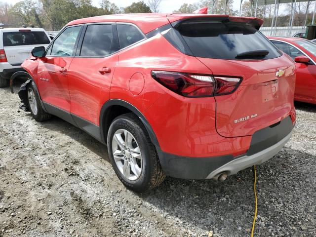 Photo 3 from auction – 2021 CHEVROLET BLAZER 2LT with VIN 3GNKBHRS9MS567741