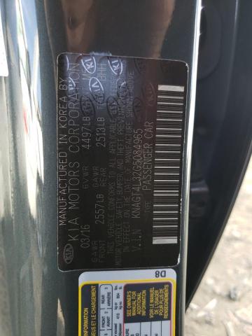 Photo 10 from auction – 2016 KIA OPTIMA LX with VIN KNAGT4L32G5084965