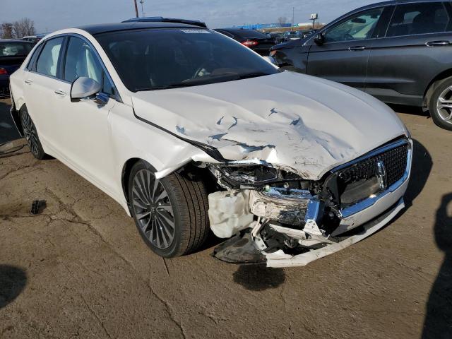 LINCOLN MKZ BLACK 2018 with VIN 3LN6L5HC2JR604059 - Photo from auction