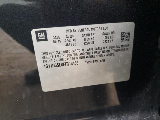 Photo 10 from auction – 2015 CHEVROLET MALIBU 2LT with VIN 1G11D5SL8FF313468