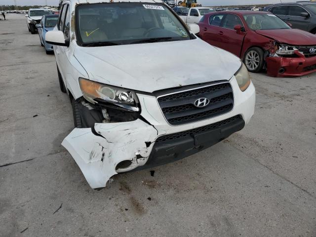 Photo 9 from auction – 2009 HYUNDAI SANTA FE S with VIN 5NMSH13E29H257138