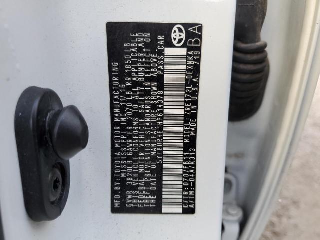Photo 10 from auction – 2017 TOYOTA COROLLA L with VIN 5YFBURHE1HP614378