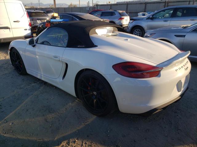 Photo 3 from auction – 2016 PORSCHE BOXSTER SP with VIN WP0CC2A86GS152271