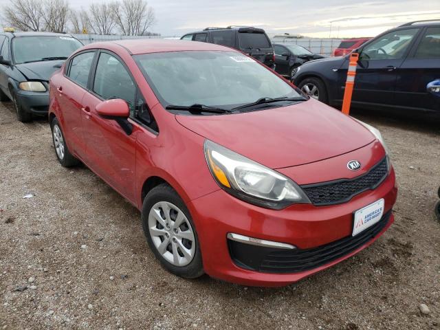 KIA RIO LX 2017 with VIN KNADM4A36H6044712 - Photo from auction