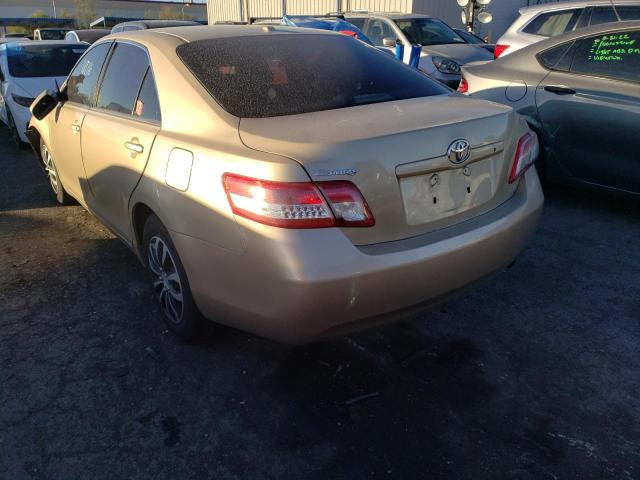Photo 3 from auction – 2011 TOYOTA CAMRY BASE with VIN 4T1BF3EK9BU681530