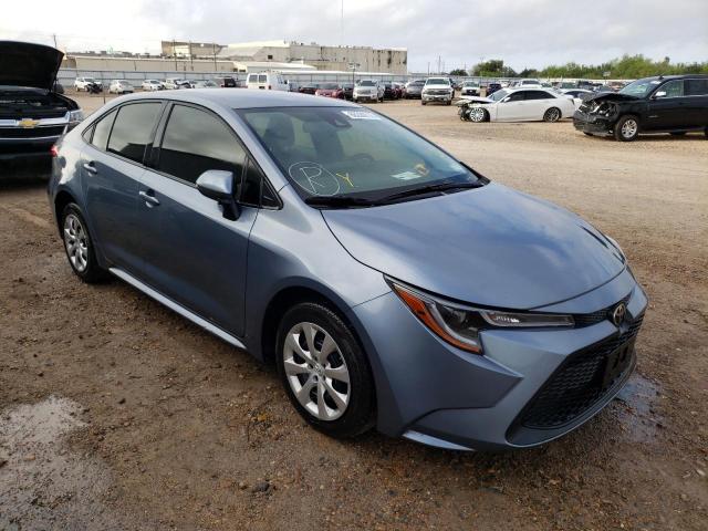 TOYOTA COROLLA LE 2021 with VIN JTDEPMAE4MJ146971 - Photo from auction