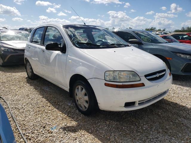 CHEVROLET AVEO LT 2005 with VIN KL1TG62655B408378 - Photo from auction