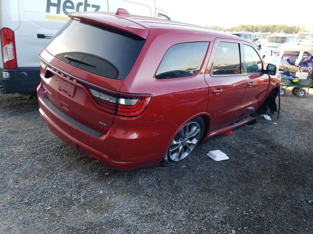 Photo 4 from auction – 2020 DODGE DURANGO GT with VIN 1C4RDJDG0LC260345