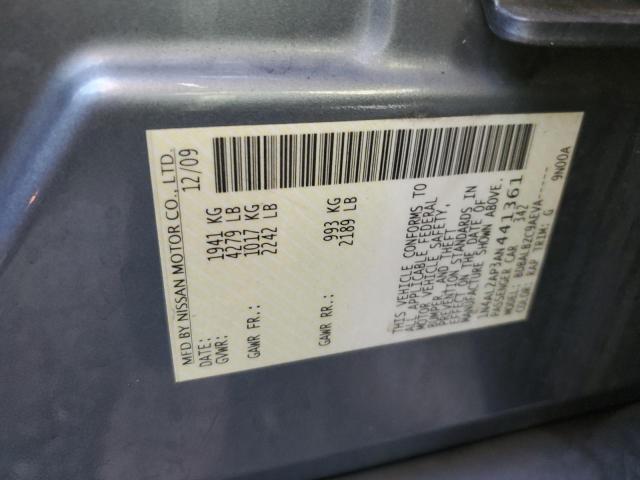 Photo 10 from auction – 2010 NISSAN ALTIMA BAS with VIN 1N4AL2AP3AN441361