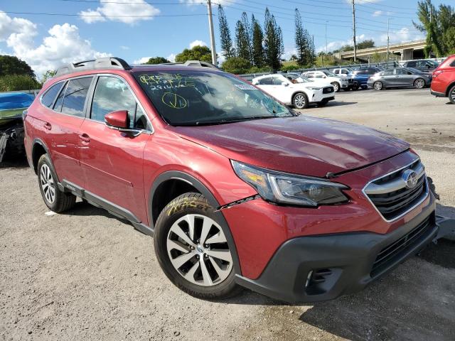Photo 1 from auction – 2021 SUBARU OUTBACK PR with VIN 4S4BTAFCXM3212816