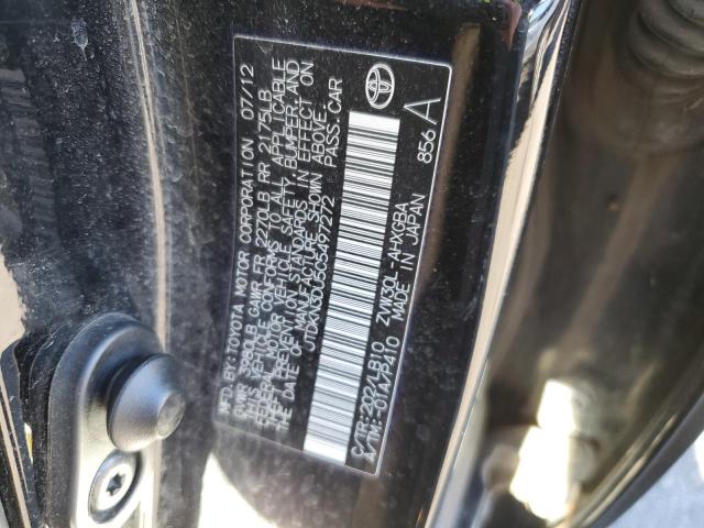 Photo 10 from auction – 2012 TOYOTA PRIUS with VIN JTDKN3DU5C5497272
