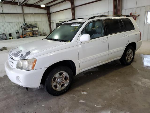 TOYOTA HIGHLANDER 2003 with VIN JTEGF21A830116109 - Photo from auction