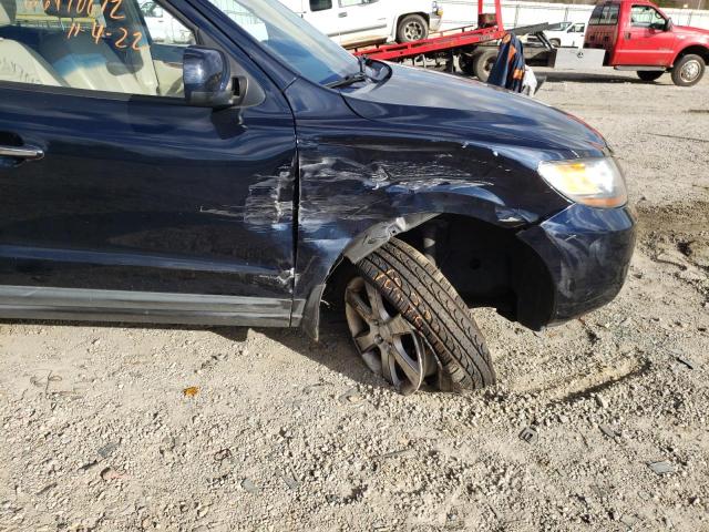 Photo 9 from auction – 2009 HYUNDAI SANTA FE with VIN 5NMSH73E29H289896