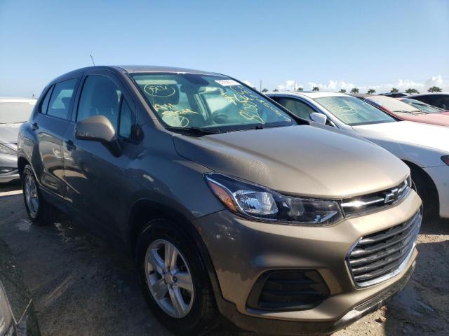 CHEVROLET TRAX LS 2020 with VIN KL7CJKSB3LB353620 - Photo from auction
