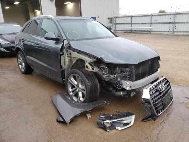 Photo 1 from auction – 2018 AUDI Q3 PREMIUM with VIN WA1ECCFS6JR029419