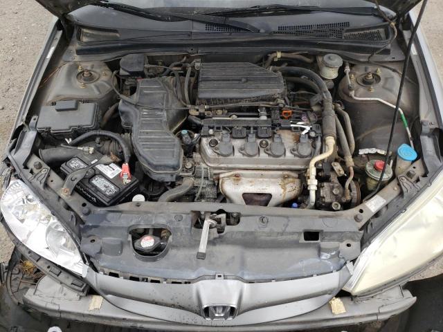 Photo 7 from auction – 2005 HONDA CIVIC LX with VIN 2HGES16545H602249