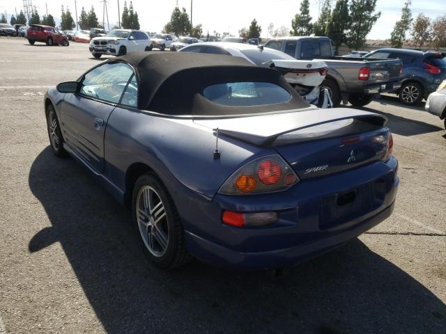 Photo 3 from auction – 2003 MITSUBISHI ECLIPSE SP with VIN 4A3AE75H93E024217
