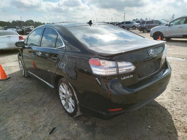 Photo 3 from auction – 2010 LEXUS HS 250H with VIN JTHBB1BA0A2007436