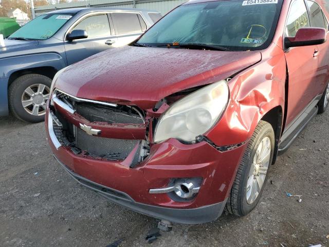 Photo 9 from auction – 2011 CHEVROLET EQUINOX LT with VIN 2CNALPEC1B6242518