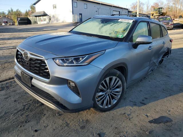 Photo 2 from auction – 2021 TOYOTA HIGHLANDER with VIN 5TDFZRBH2MS066799