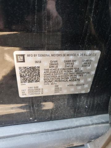 Photo 10 from auction – 2018 CHEVROLET TRAX LS with VIN 3GNCJKSB6JL402475