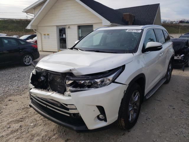 Photo 2 from auction – 2019 TOYOTA HIGHLANDER with VIN 5TDDZRFHXKS947555