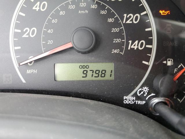 Photo 8 from auction – 2009 TOYOTA COROLLA BA with VIN JTDBL40E699031510