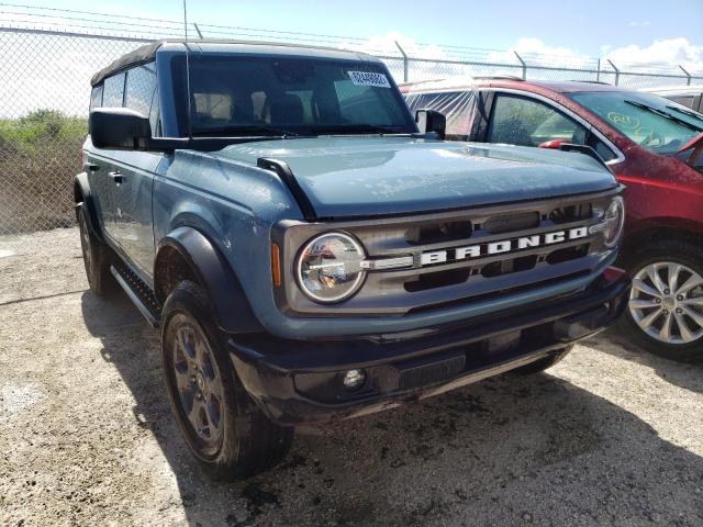 FORD BRONCO BAS 2022 with VIN 1FMEE5BPXNLA92475 - Photo from auction