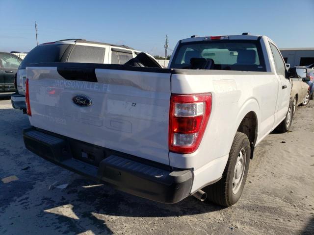 Photo 4 from auction – 2021 FORD F150 with VIN 1FTMF1CB1MKE08018