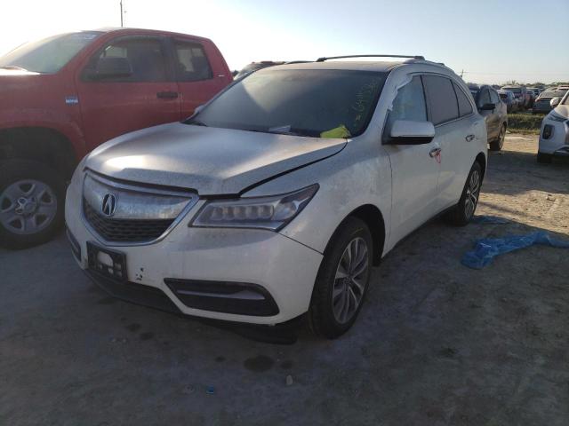 Photo 2 from auction – 2015 ACURA MDX TECHNO with VIN 5FRYD4H49FB021041