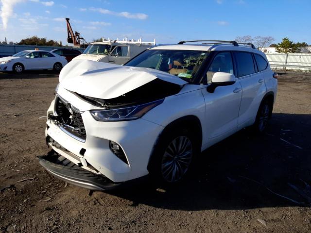 Photo 2 from auction – 2021 TOYOTA HIGHLANDER with VIN 5TDFZRBH8MS085678