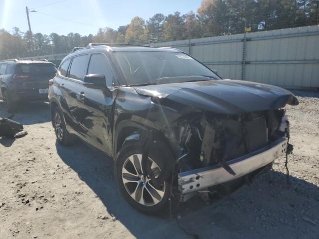 TOYOTA HIGHLANDER 2021 with VIN 5TDGZRBH6MS559289 - Photo from auction