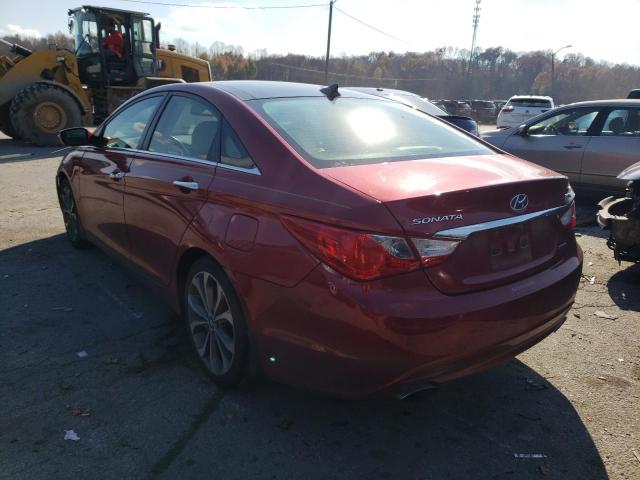 Photo 3 from auction – 2013 HYUNDAI SONATA SE with VIN 5NPEC4AB1DH648587