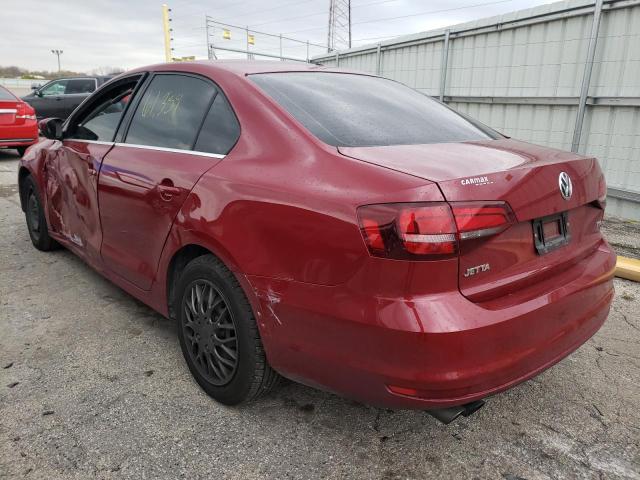 Photo 3 from auction – 2017 VOLKSWAGEN JETTA S with VIN 3VW2B7AJ1HM360144