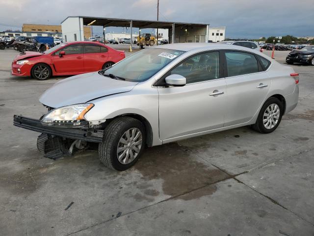 NISSAN SENTRA S 2015 with VIN 3N1AB7AP1FL657049 - Photo from auction