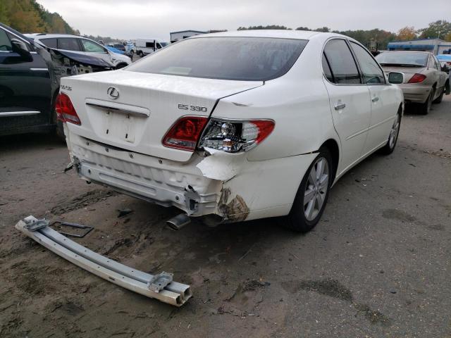 Photo 4 from auction – 2005 LEXUS ES 330 with VIN JTHBA30G055133581