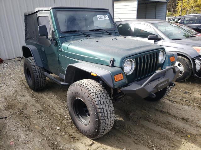 JEEP WRANGLER / 2001 with VIN 1J4FA49S61P352215 - Photo from auction