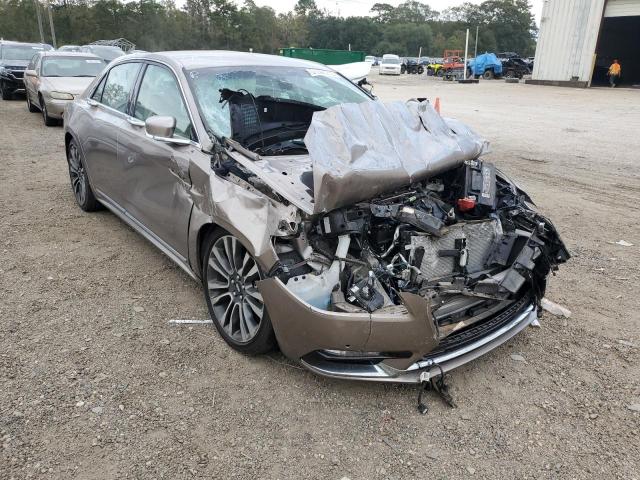LINCOLN CONTINENTA 2018 with VIN 1LN6L9SK3J5609796 - Photo from auction