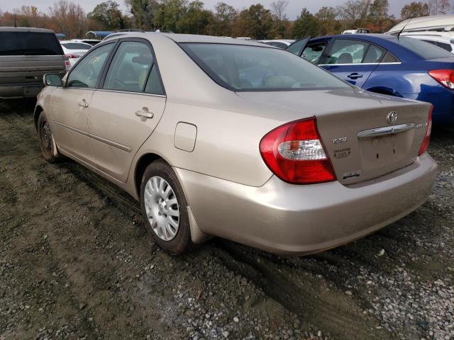 Photo 3 from auction – 2003 TOYOTA CAMRY LE with VIN 4T1BE32K43U237576